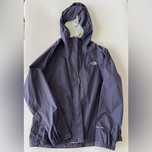 The North Face women's HyVent Hooded Navy Blue Parka